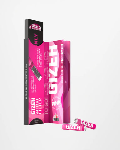 GIZEH KOMBI PACK PINK PAPER