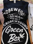 #CBDBEWEGUNG Green Box ( T-Shirt schwarz )