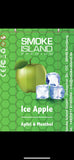 SMOKE ISLAND - E-Shisha, Geschmacksrichtung: Ice Apple